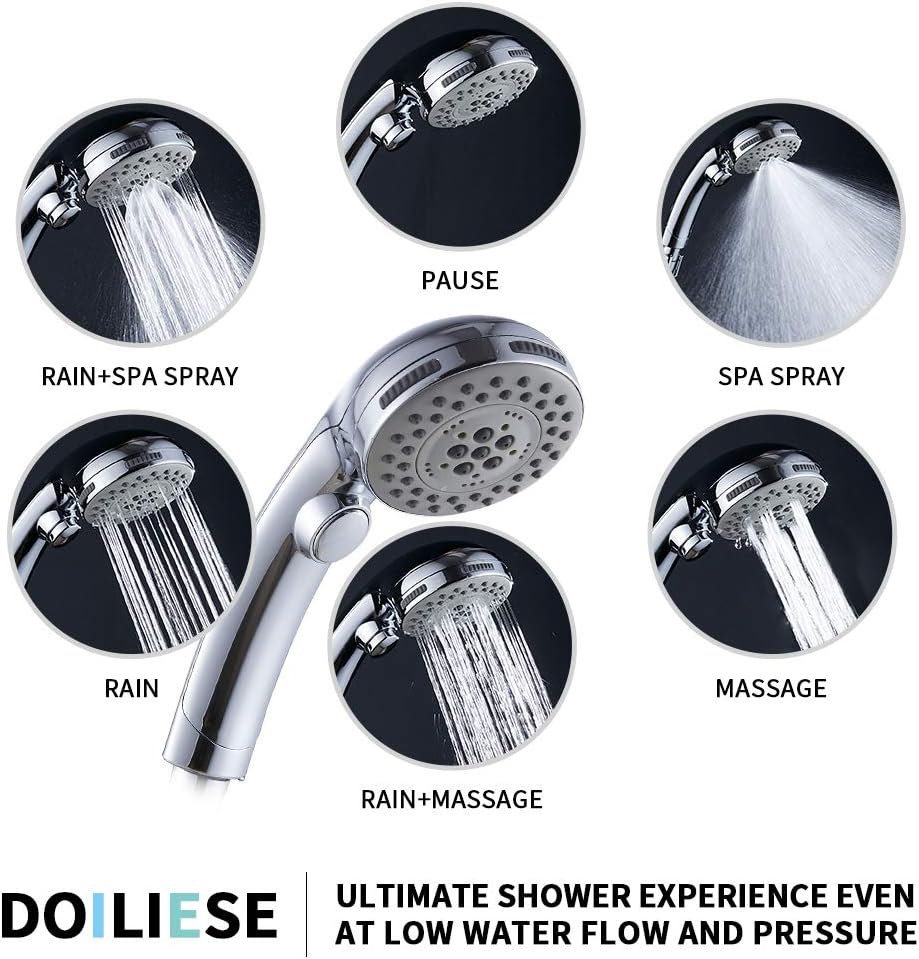 High Pressure Shower Head with - Spa & Wellness Jura Resort Centre De Loisirs Des Franches Montagnes recensie en prijs