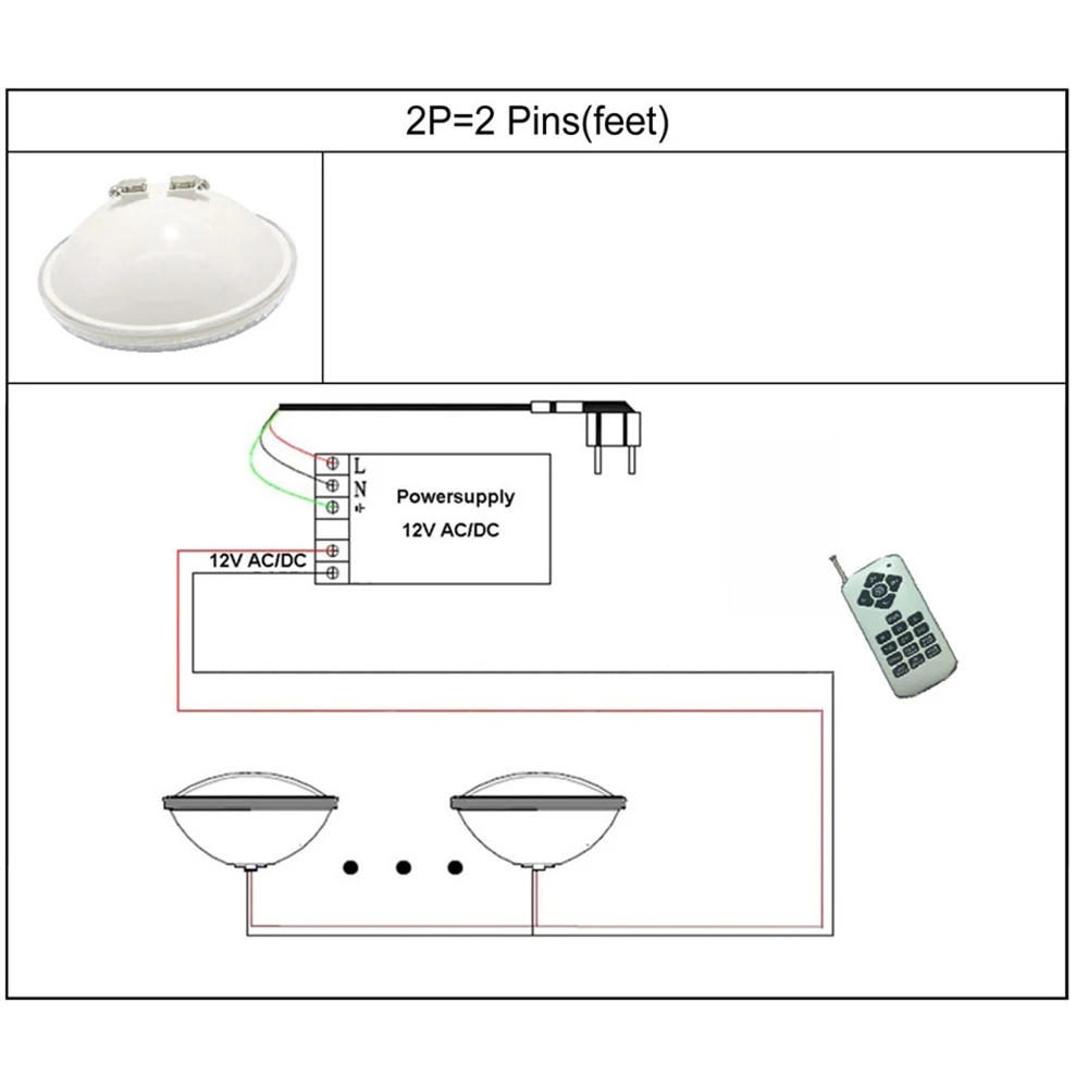 45W 25W PAR56 RGB LED Swimming - Xy Spa & Wellness George Town recensie en prijs