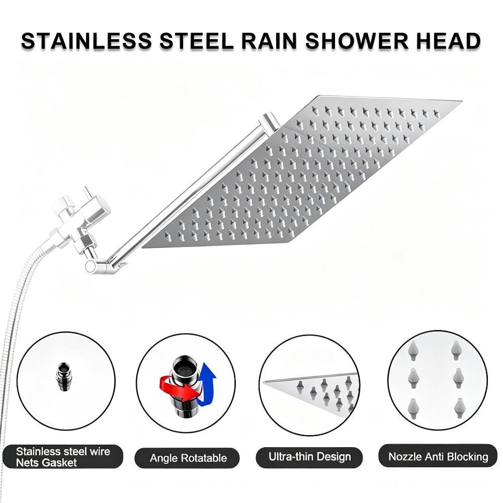 1 pc high-pressure shower head - Spa & Wellness Jura Resort Centre De Loisirs Des Franches Montagnes recensie en prijs