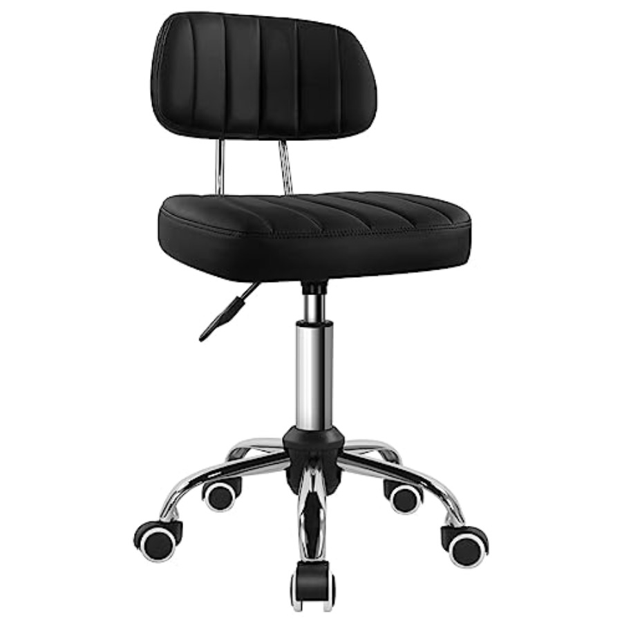 Square Swivel Stool with Wheel - Spa & Wellness Jura Resort Centre De Loisirs Des Franches Montagnes recensie en prijs