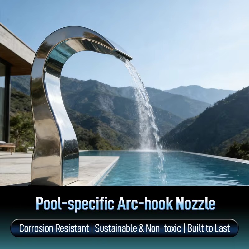 Stainless Steel Arc Hook Nozzl - Spa & Wellness Jura Resort Centre De Loisirs Des Franches Montagnes recensie en prijs
