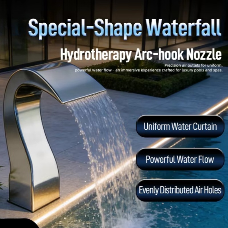 Stainless Steel Arc Hook Nozzl - Spa & Wellness Jura Resort Centre De Loisirs Des Franches Montagnes recensie en prijs