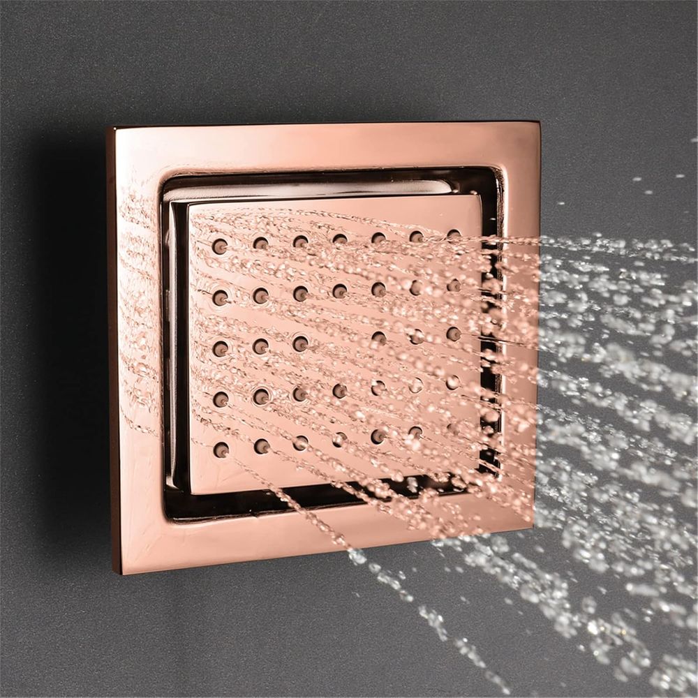 4-Piece Solid Brass Square Sho - Spa & Wellness Jura Resort Centre De Loisirs Des Franches Montagnes recensie en prijs