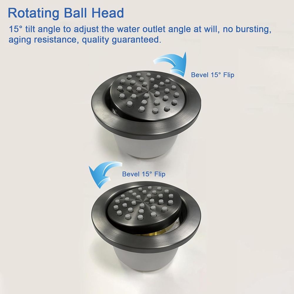 Adjustable Wall-Mounted Round  - Spa & Wellness Jura Resort Centre De Loisirs Des Franches Montagnes recensie en prijs