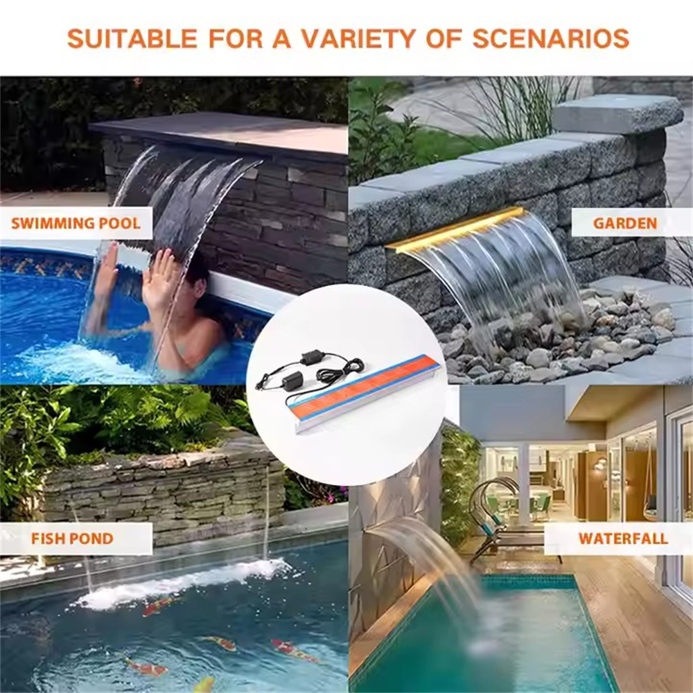 600MM DC12V Underwater Waterfa - Xy Spa & Wellness George Town recensie en prijs
