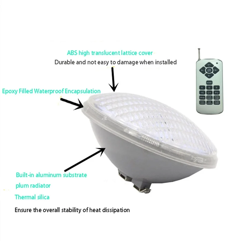 45W 18W RGB LED Underwater Lig - Xy Spa & Wellness George Town recensie en prijs